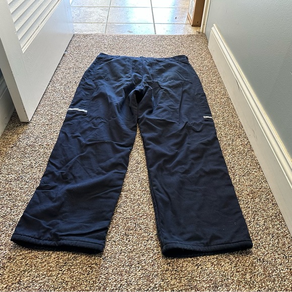 FedEx Delivery Driver Fleece Lined Cargo Pants w/ Reflective Stripe - Size 36 - Picture 8 of 12